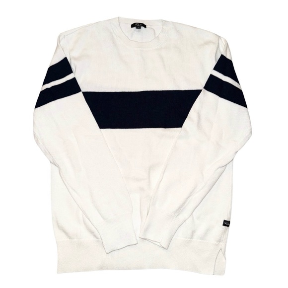 Men’s Rails Crewneck Stripe Sweater Size S - Picture 1 of 2